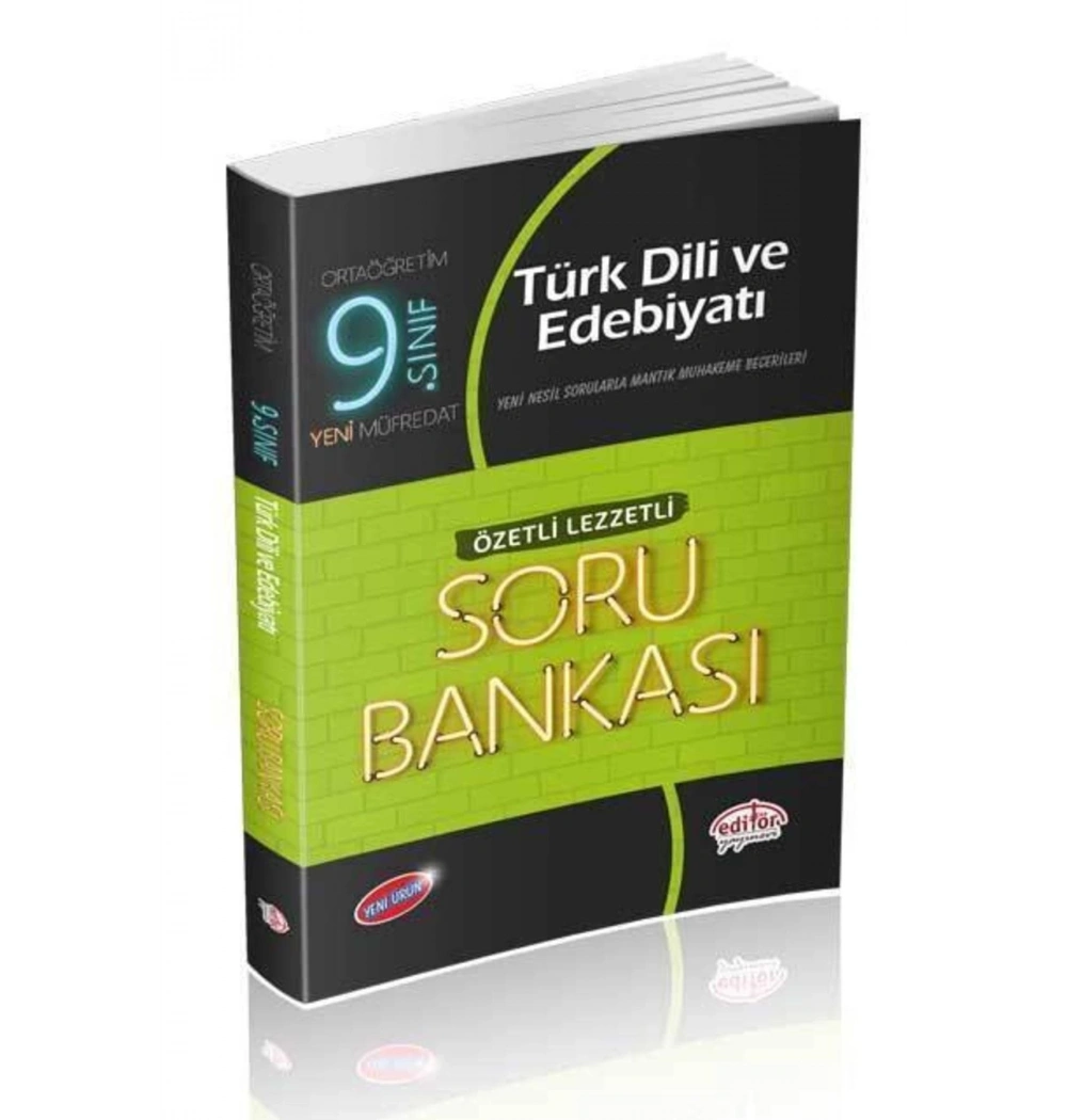 *Kampanya* Editör 9.Sınıf Türk Dili Edebiyatı Soru Bankası