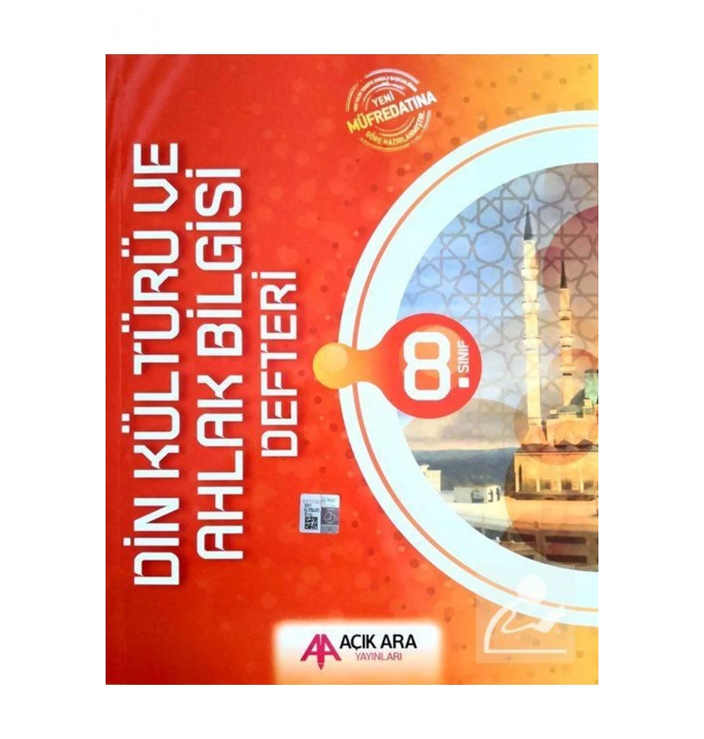 8. Sınıf Din Kültürü Defteri Çalışma Kitabı Açıkara