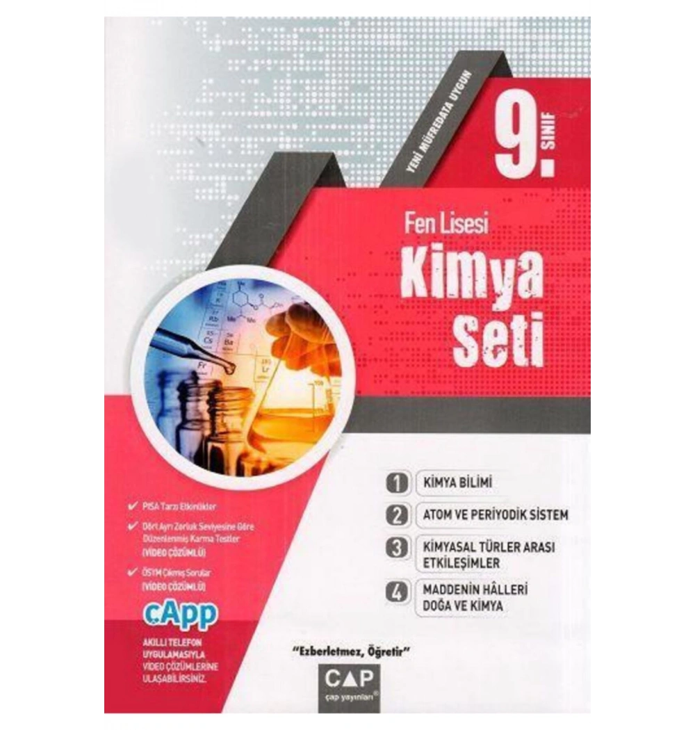 Çap 9.Sınıf Fen Lisesi Kimya Seti