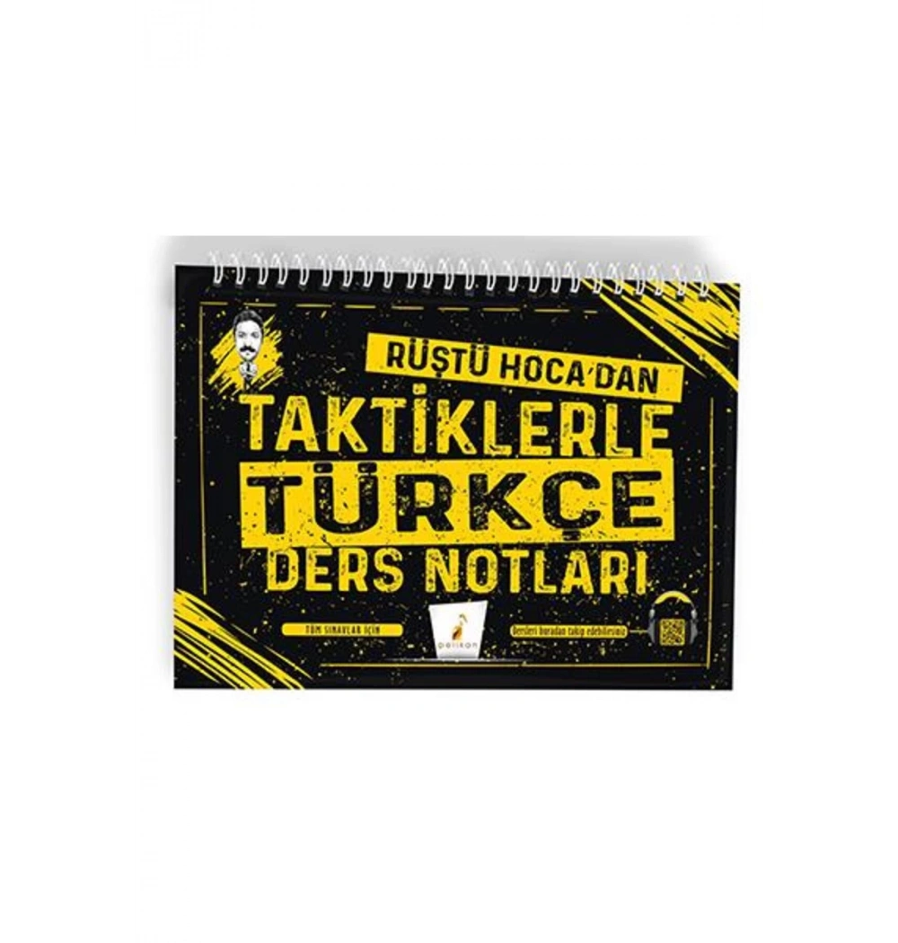 Rüştü Hocadan Taktiklerle Türkçe Ders Notları Pelikan Yayın
