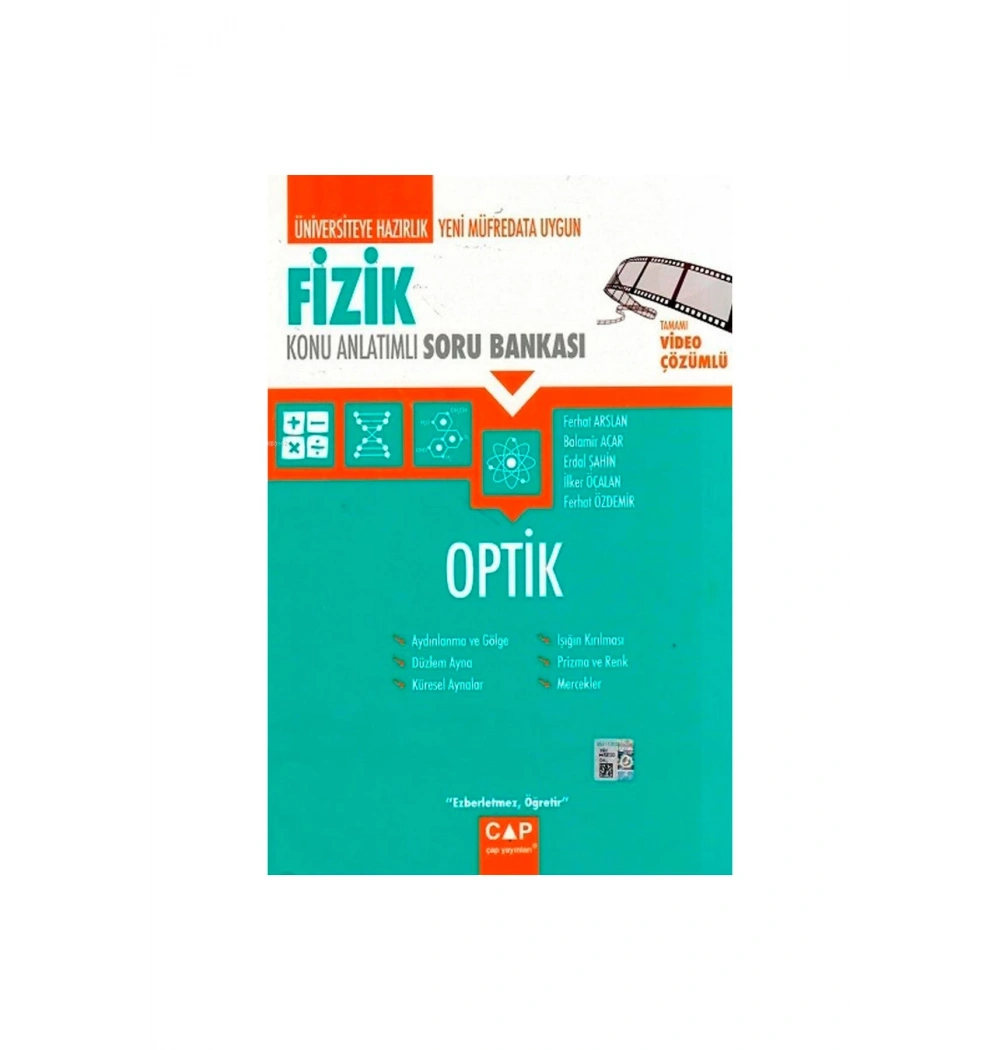 Çap Üniv Sın Haz.Fizik Konu Anlatım Soru Bankası Optik
