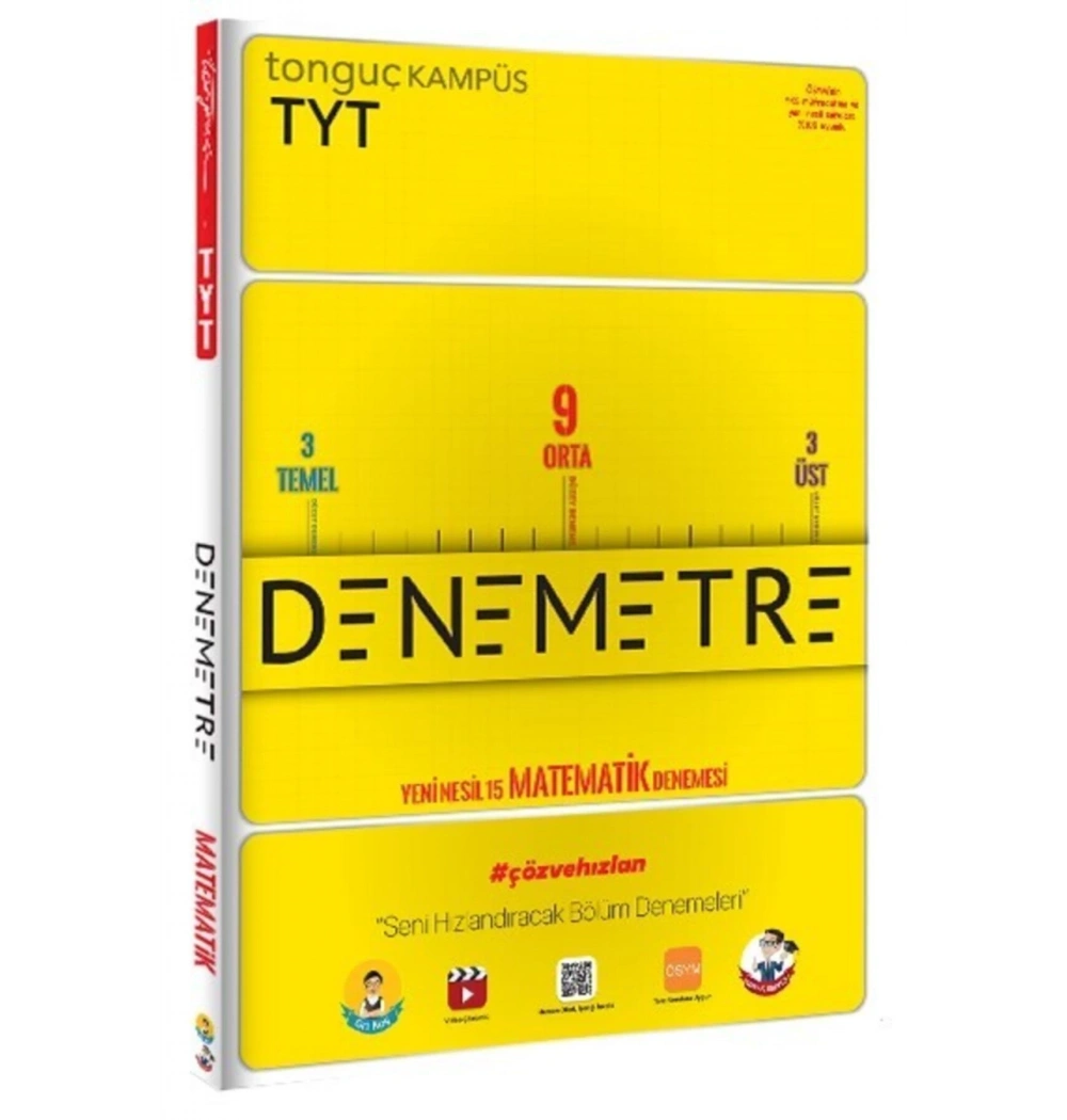 Tonguç Tyt Denemetre 15 Matematik Denemesi
