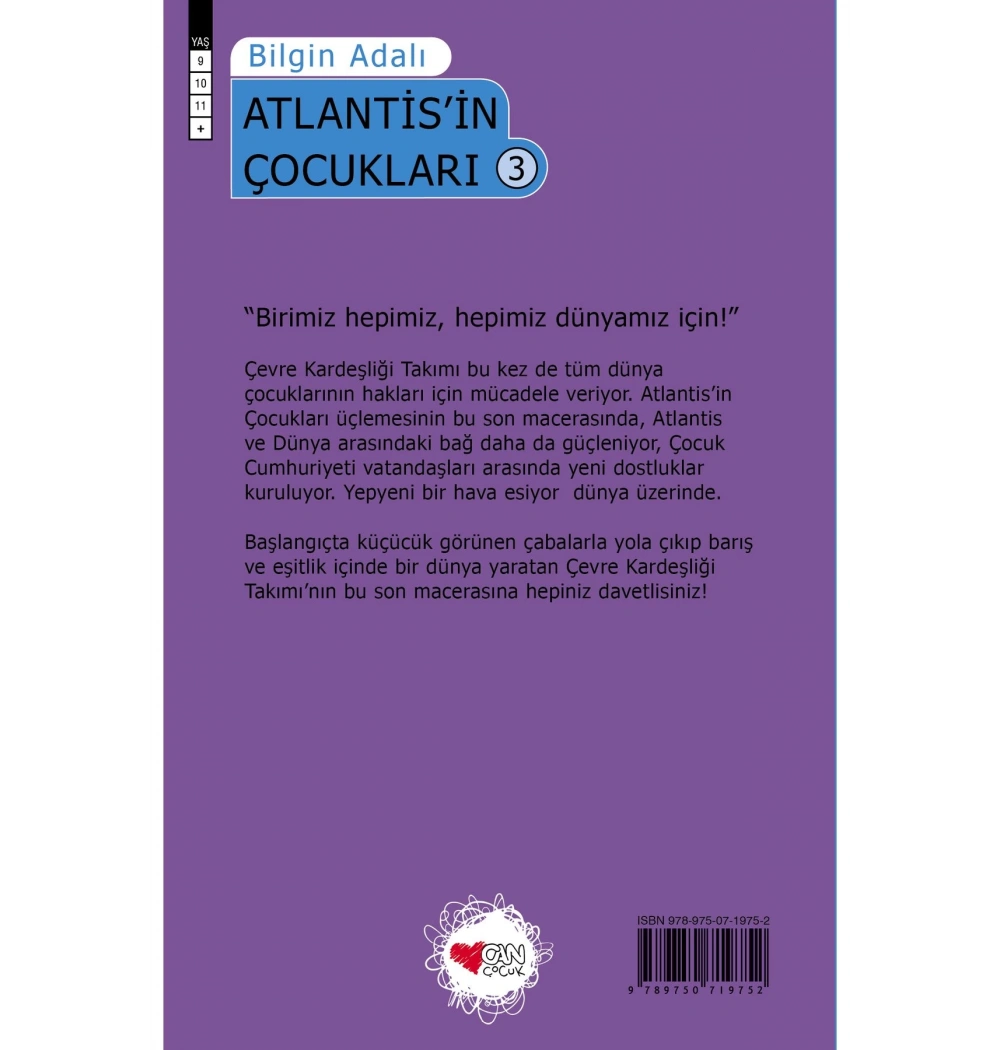 Atlantisin Çocukları 3 Bilgin Adalı Can Yayın