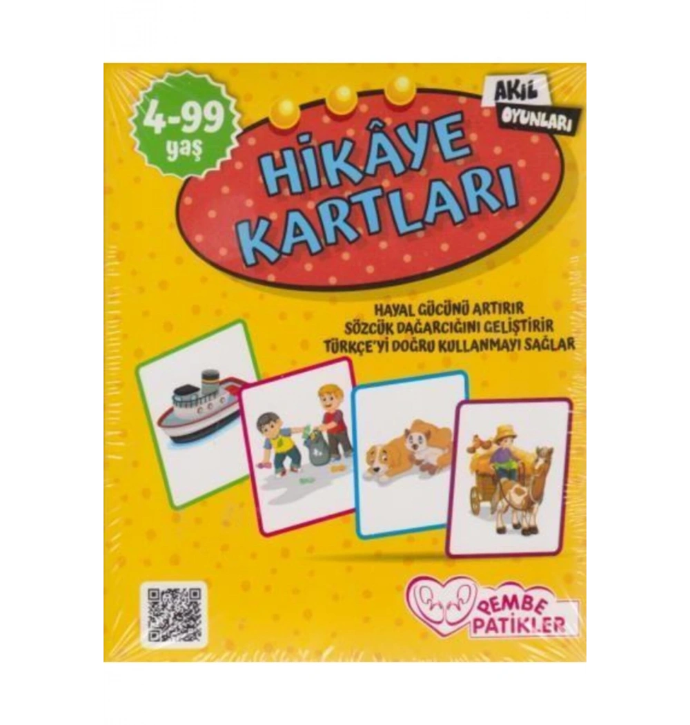 Beceri Zeka Oyunu 4-99 Yaş Hikaye Kartları