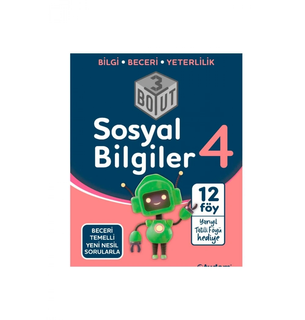 Tudem 4.Sınıf Sosyal Bilgiler 3 Boyut 12 Föy