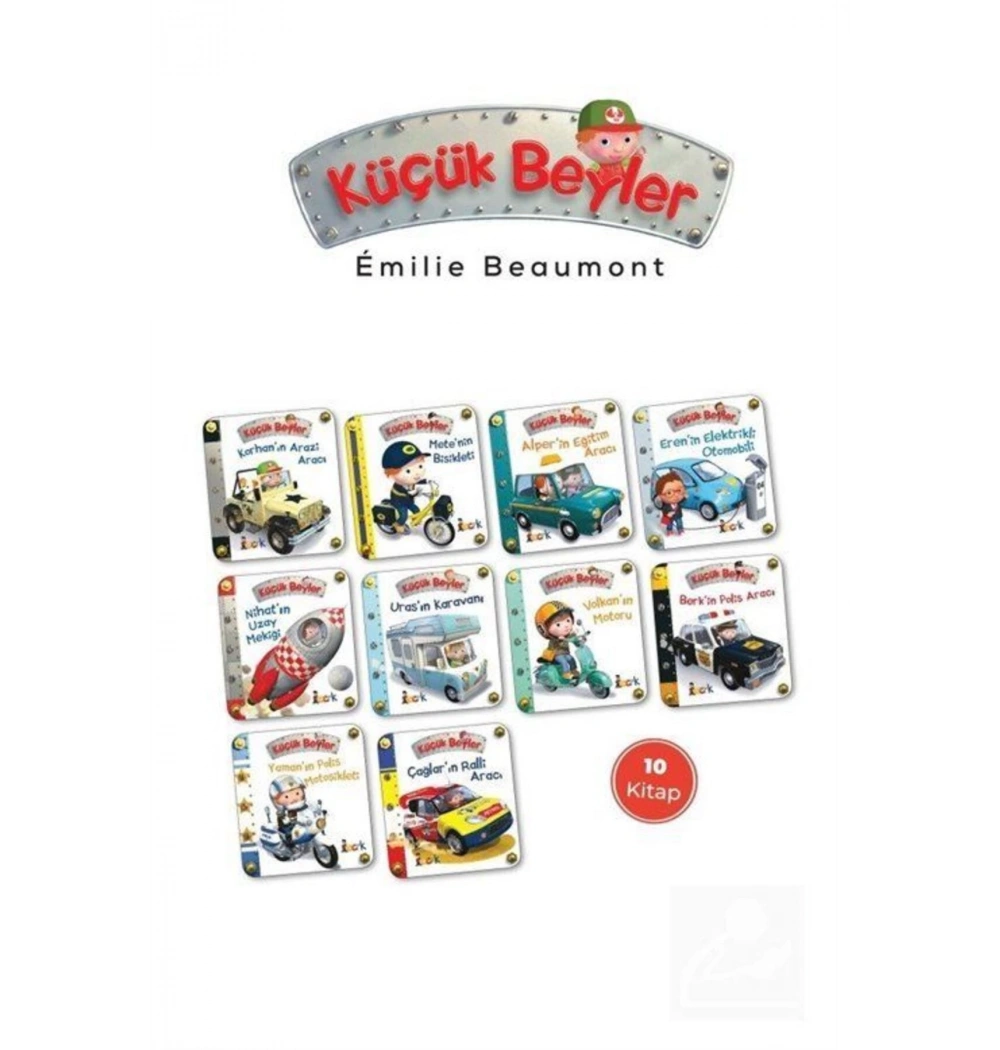 Küçük Beyler Seti 10 Kitap Emilie Beaumont  Bıcırık Çocuk