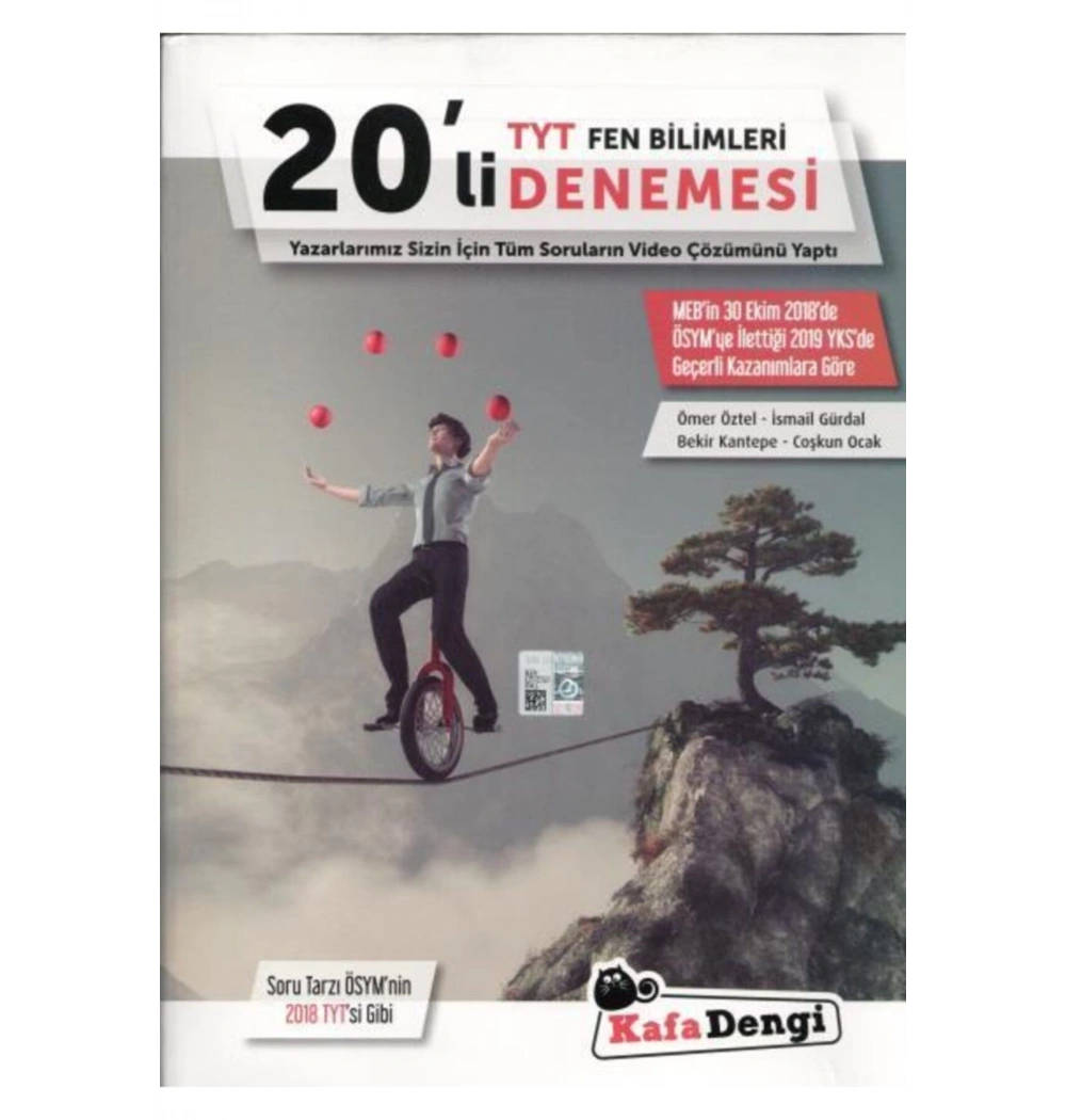 Tyt Fen Bilimleri 20 Deneme Kafadengi