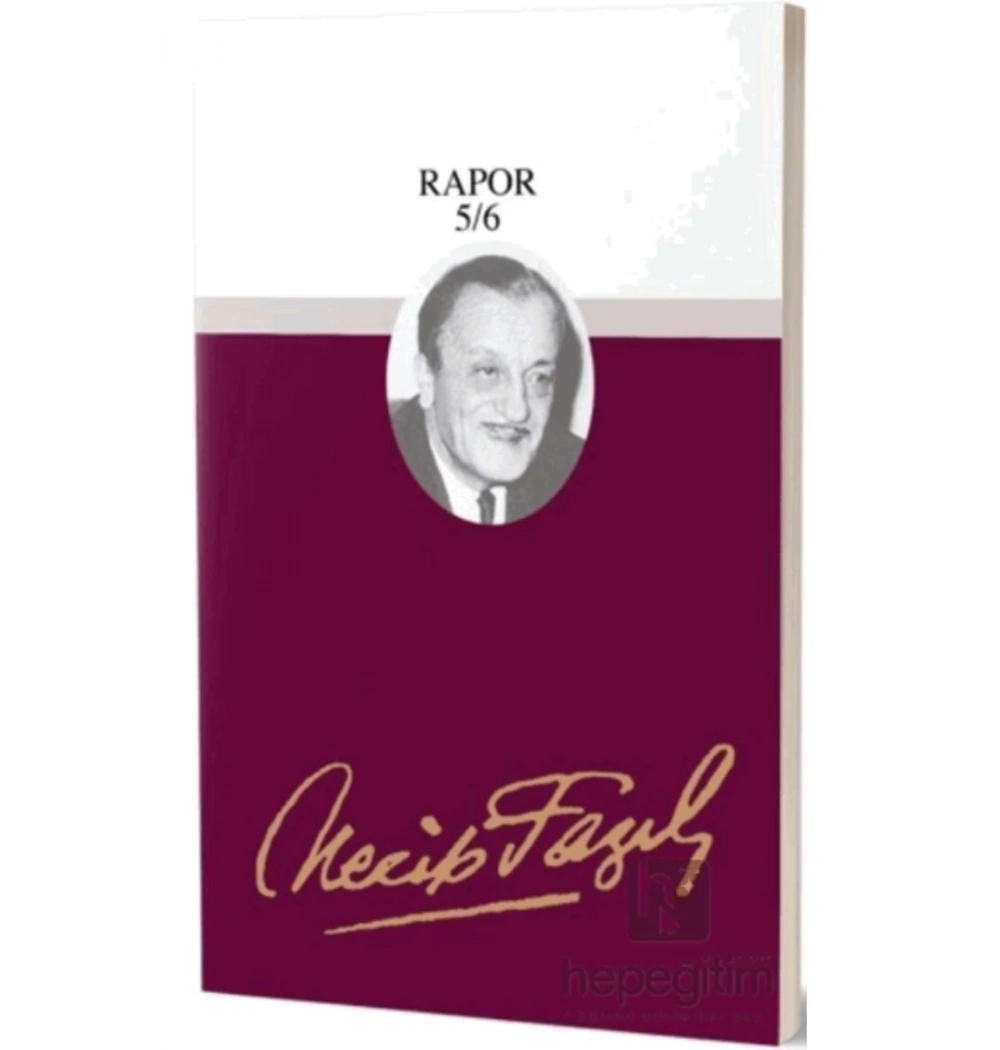 Rapor 5-6 071 Necip Fazıl Kısakürek - Büyük Doğu Yayınları