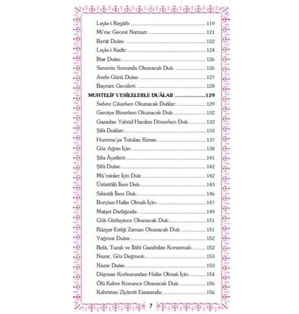 Dualar Ve Zikirler Ramazanoğlu Mahmud Sami   Ciltli-  Erkam