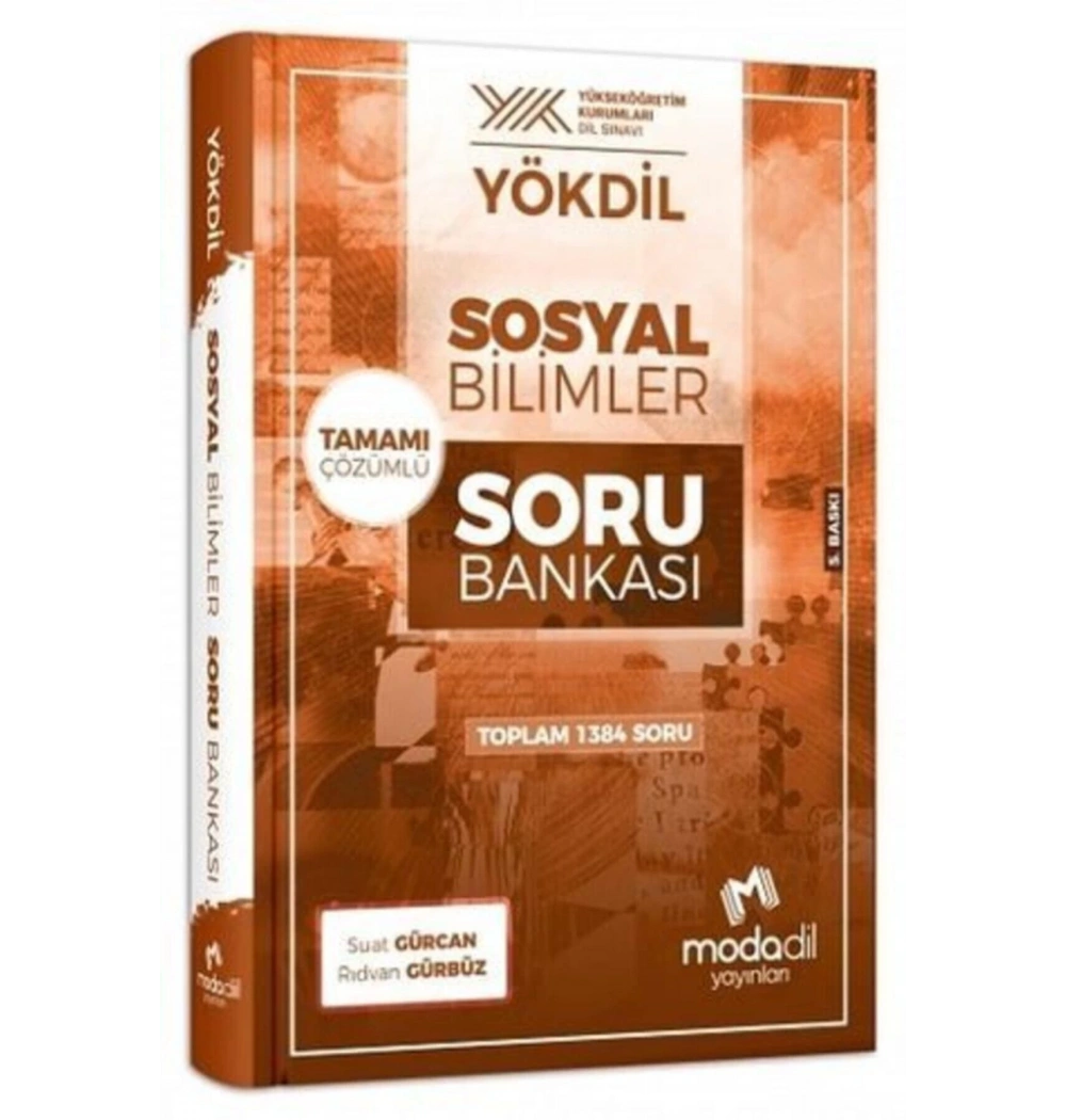 Modadil Yökdil Sosyal Bilimler Soru Bankası