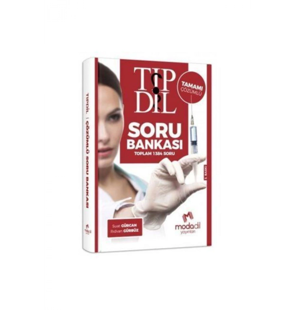 Tıpdil Çözümlü Soru Bankası 1384 Soru  Modadil