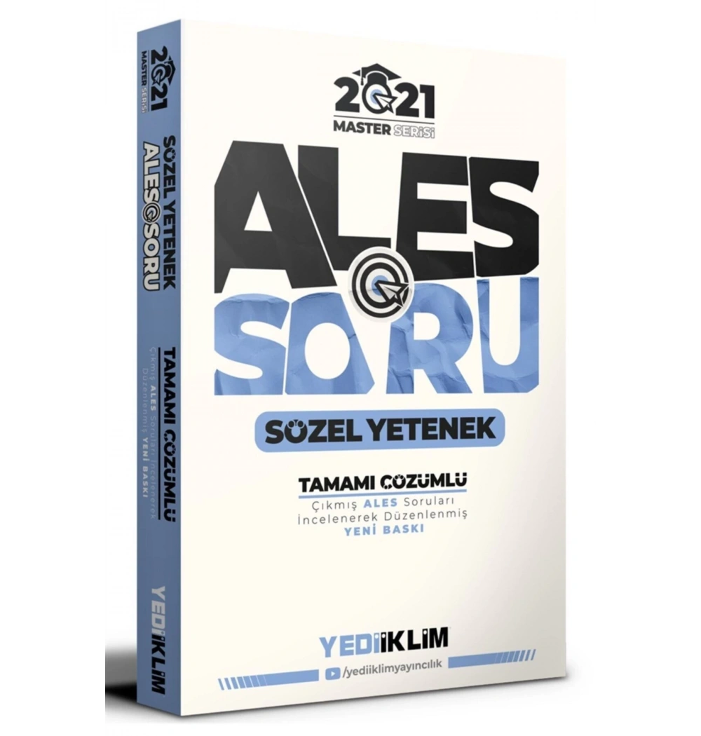 Ales 2021 Sözel Çözümlü Soru Bankası Yediiklim