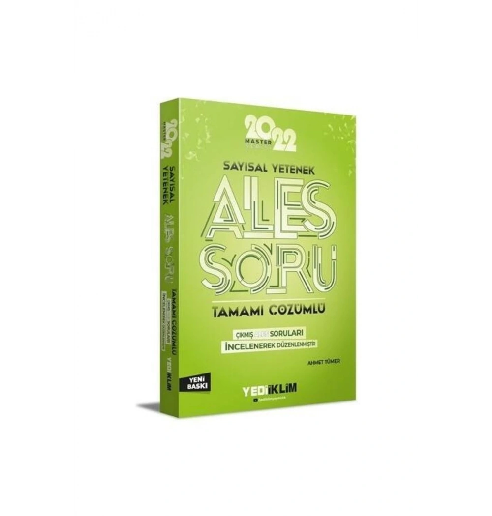 Ales 2022 Sayısal Çözümlü Soru Bankası  Yediiklim