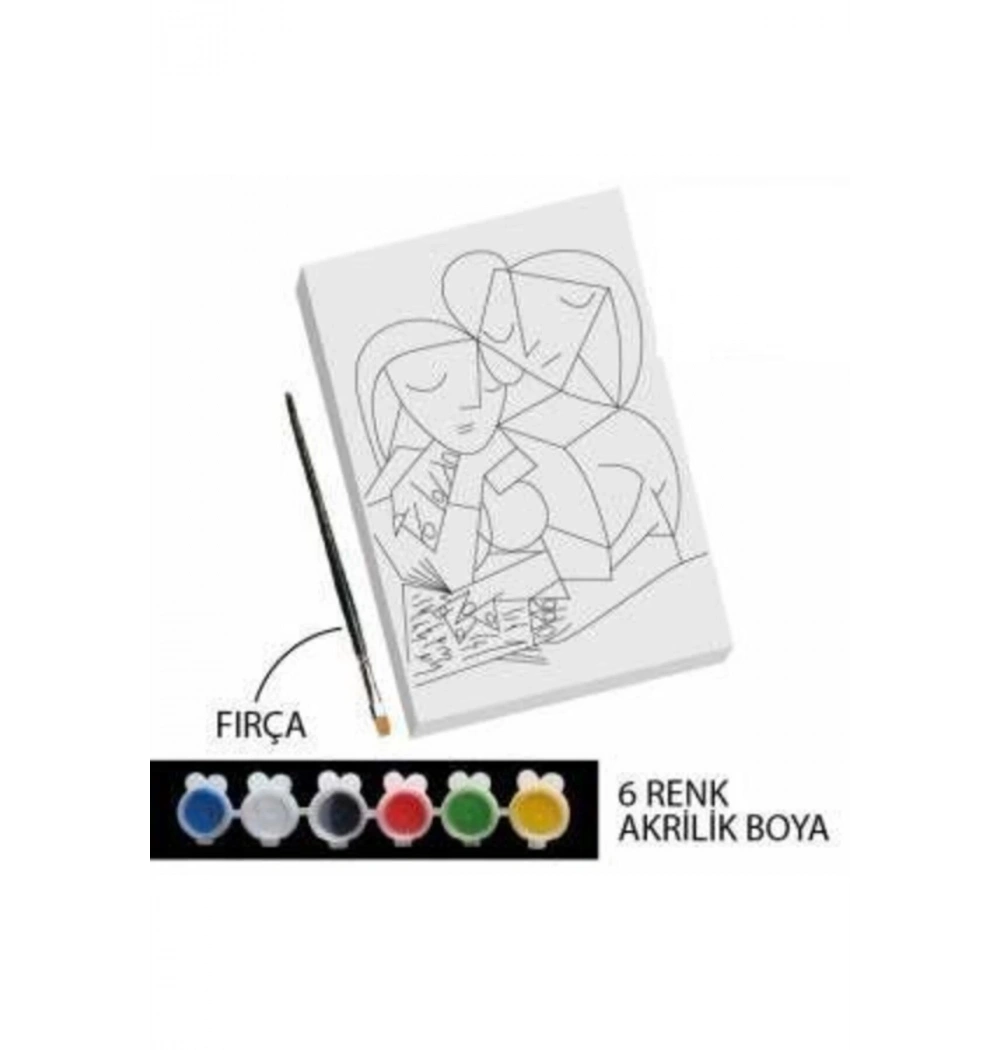 Kumtoys Canvas Tuval Boyama Seti