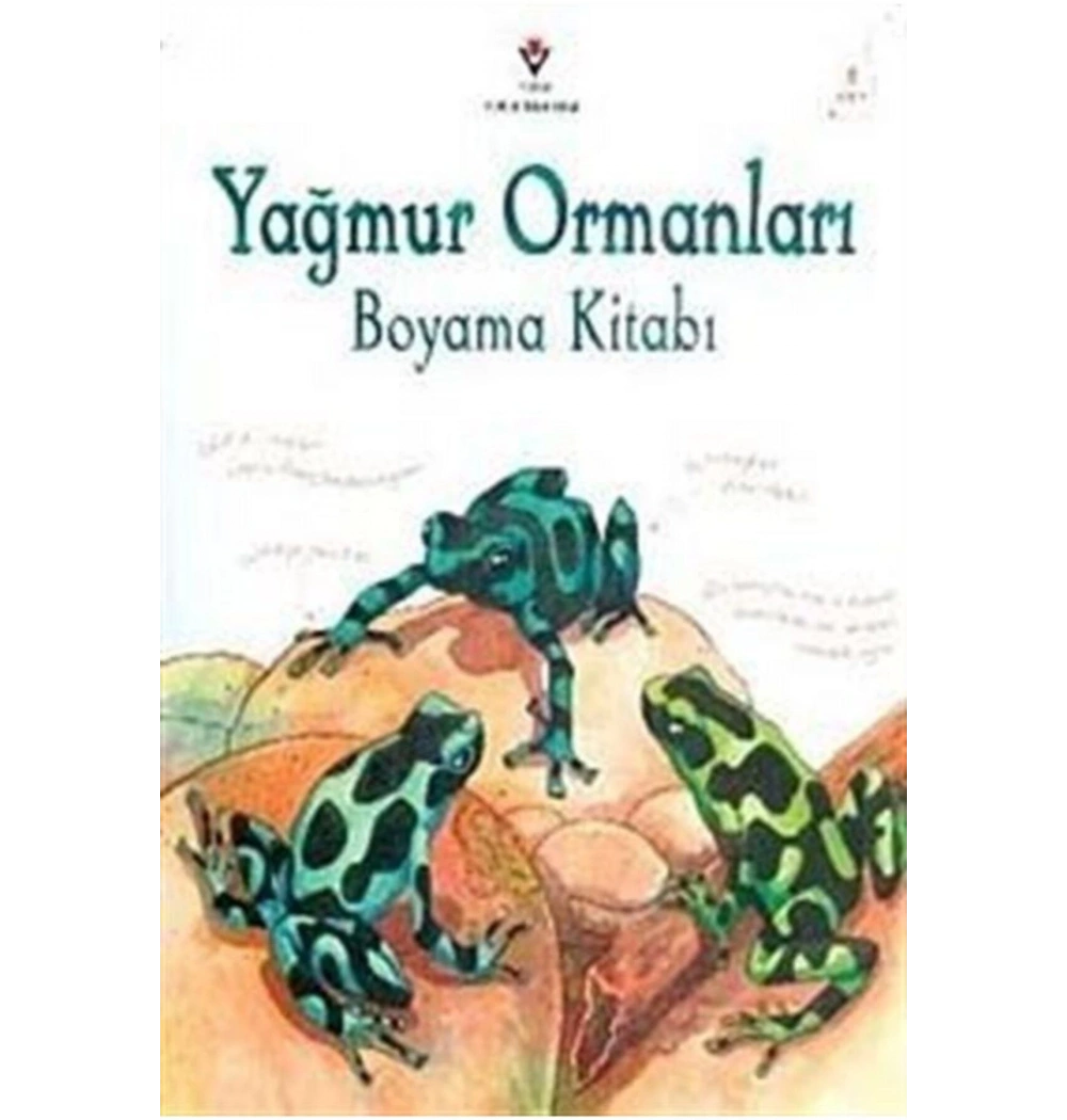 Yağmur Ormanları Boyama Kitabı   Tübitak