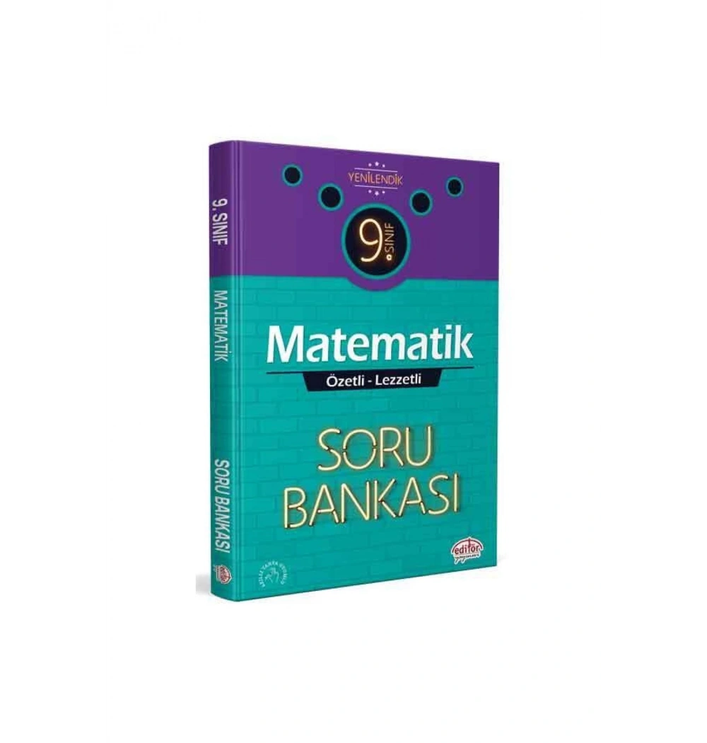 Editör 9.Sınıf Matematik Özetli Lezzetli Soru Bankası