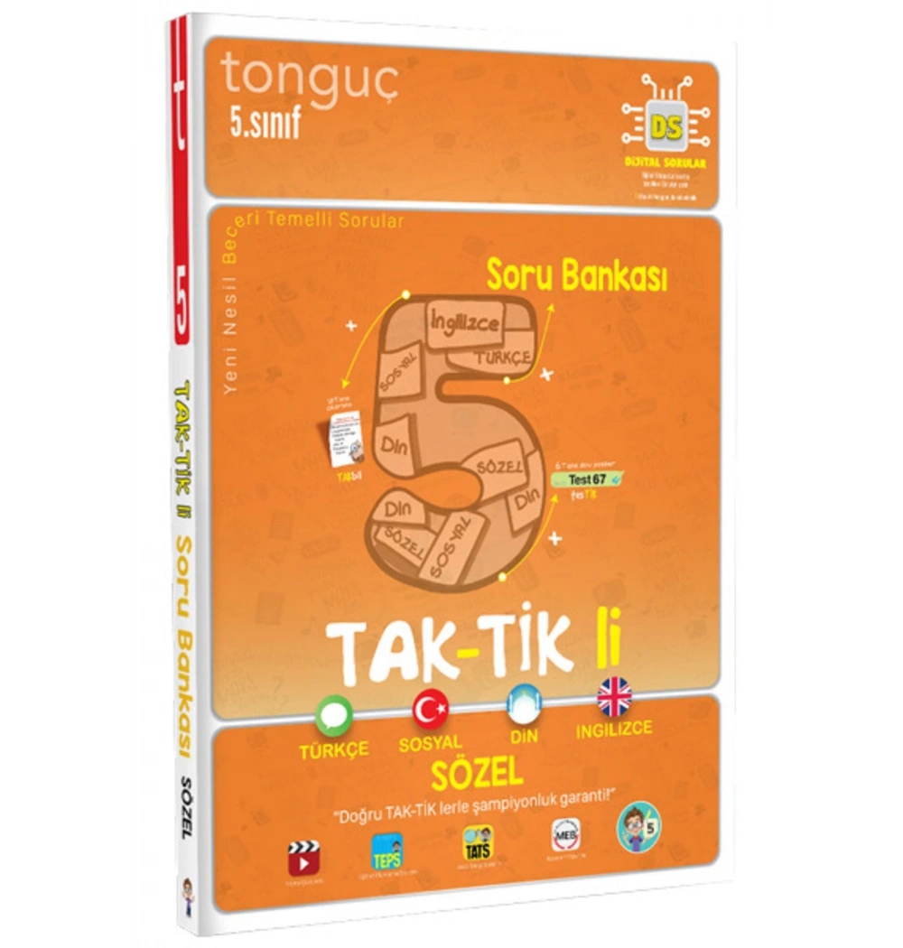 Tonguç 5.Sınıf Tüm Dersler Taktikli Soru Bankası Seti