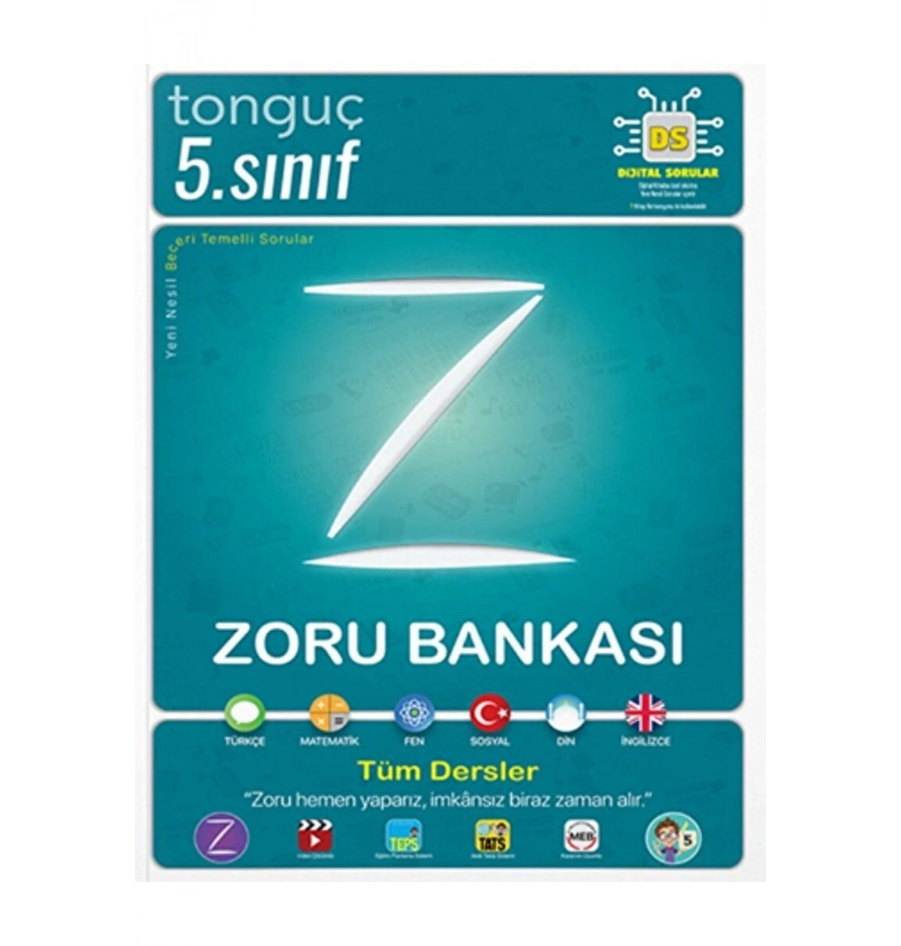 Tonguç 5.Sınıf Tüm Dersler Zoru Bankası