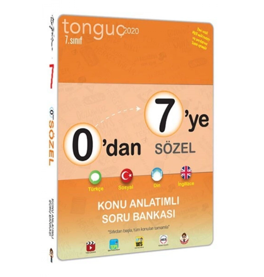 Tonguç 0 Dan 7 Ye Sözel Konu Anlatım Soru Bankası