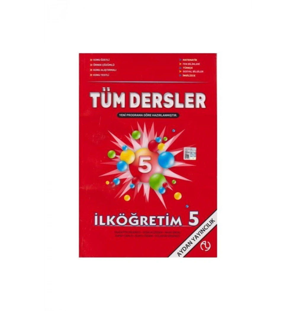 Aydan 5.Sınıf İlköğretim Tüm Dersler Konu Anlatım