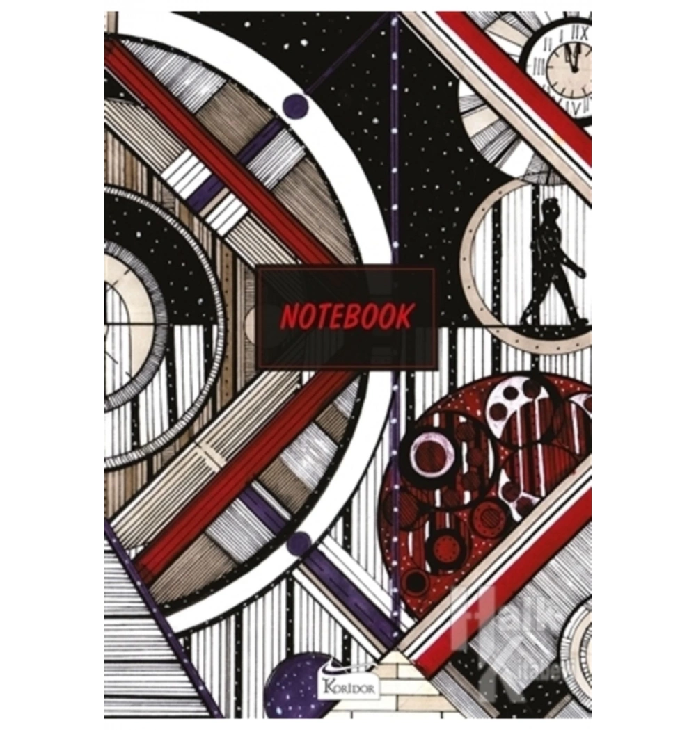 Notebook Kareli Defter 17 Bez Cilt