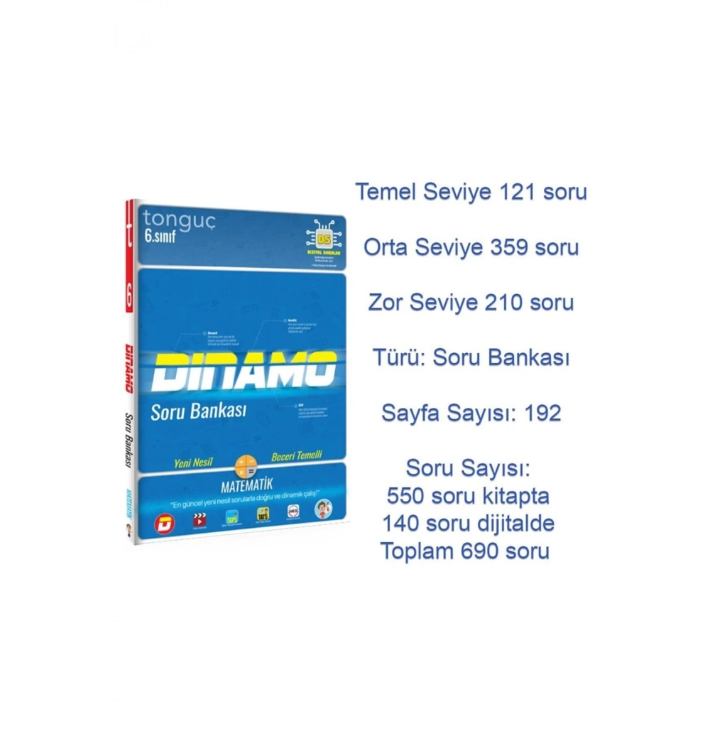 Tonguç 6.Sınıf Matematik Soru Bankası