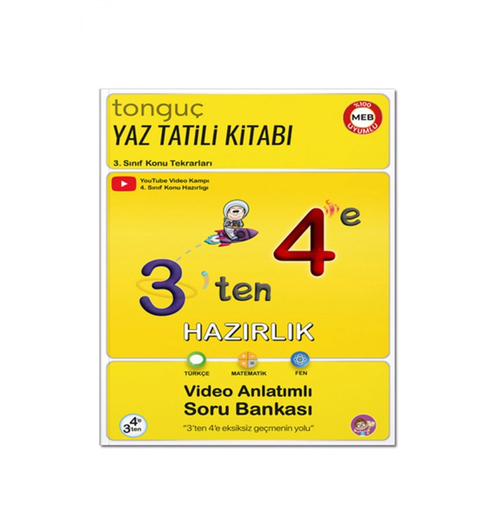 Tonguç 3 Ten 4 E Hazırlık Kitabı