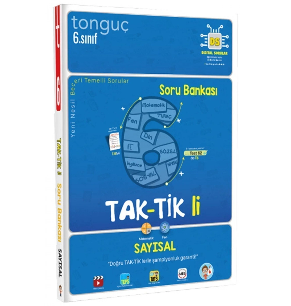 Tonguç 6.Sınıf Sayısal Taktikli Soru Bankası