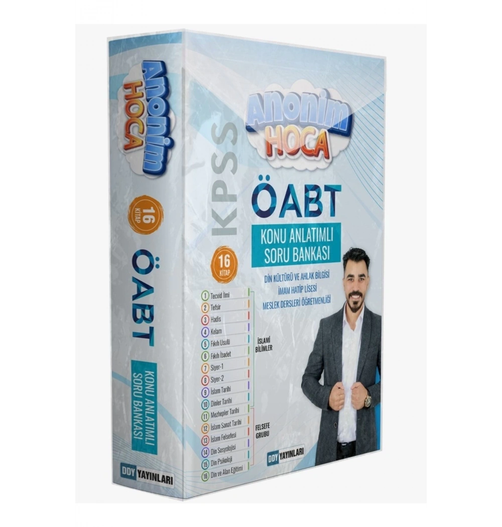 Öabt Din Kültürü Öğretmenliği 16 Fasikül Konu Anlatım Soru Bankası Seti  Ddy Yayın