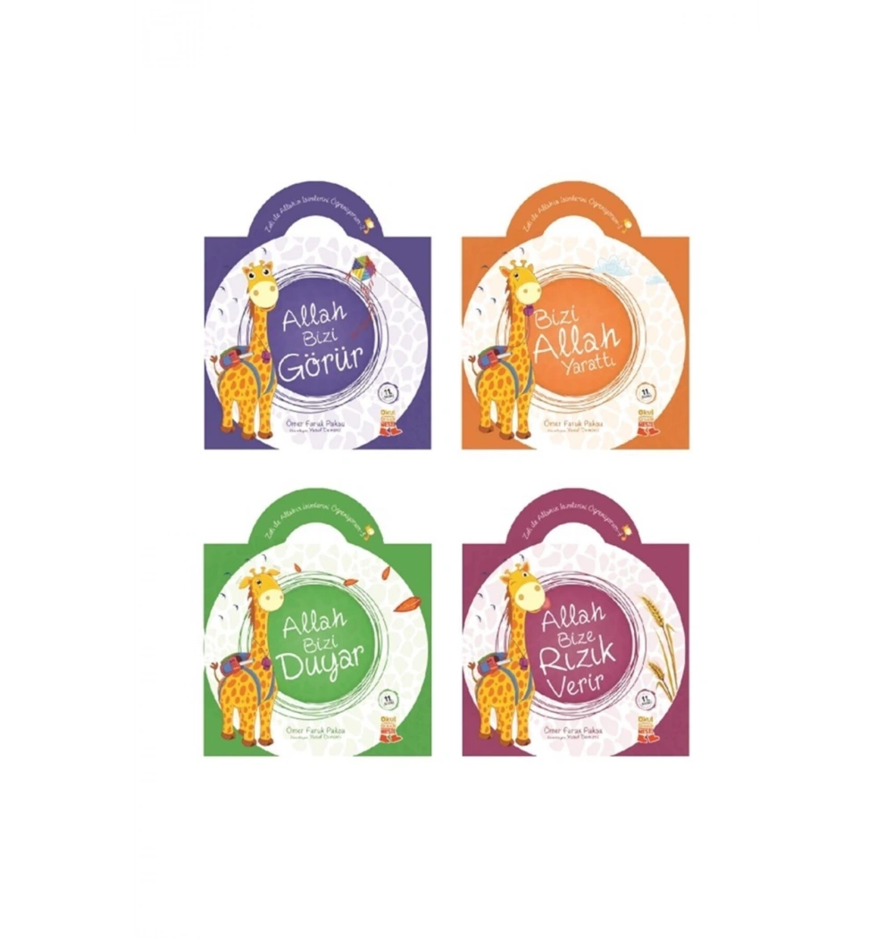 Zufi İle Allahın İsimlerini Öğreniyorum 1.Set 4 Kitap Ö.Faruk Paksu Nesil