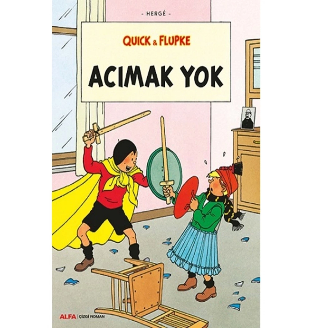 Quick Flupke Acimak Yok Çi̇Zgi̇ Roman Alfa Basım