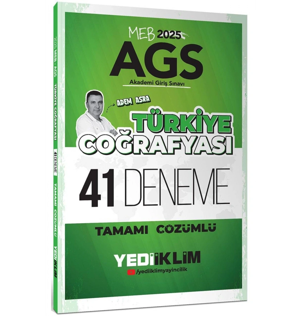 2025 Meb Ags Türkiye Coğrafyası 41 Çözümlü Deneme  Yediiklim