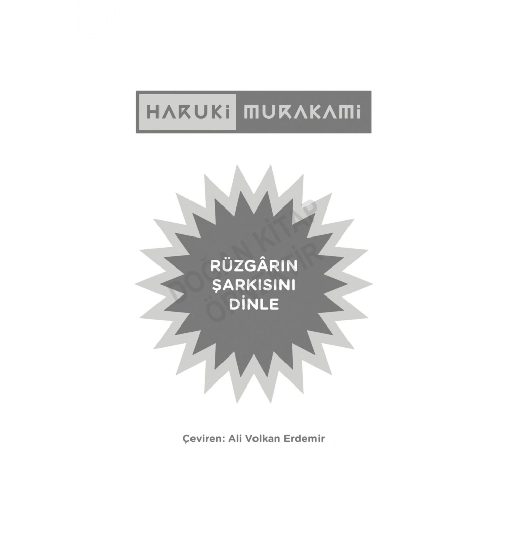 Fare Dörtlemesi Yeşil Renk Ciltli Haruki Murakami Doğan Yayın