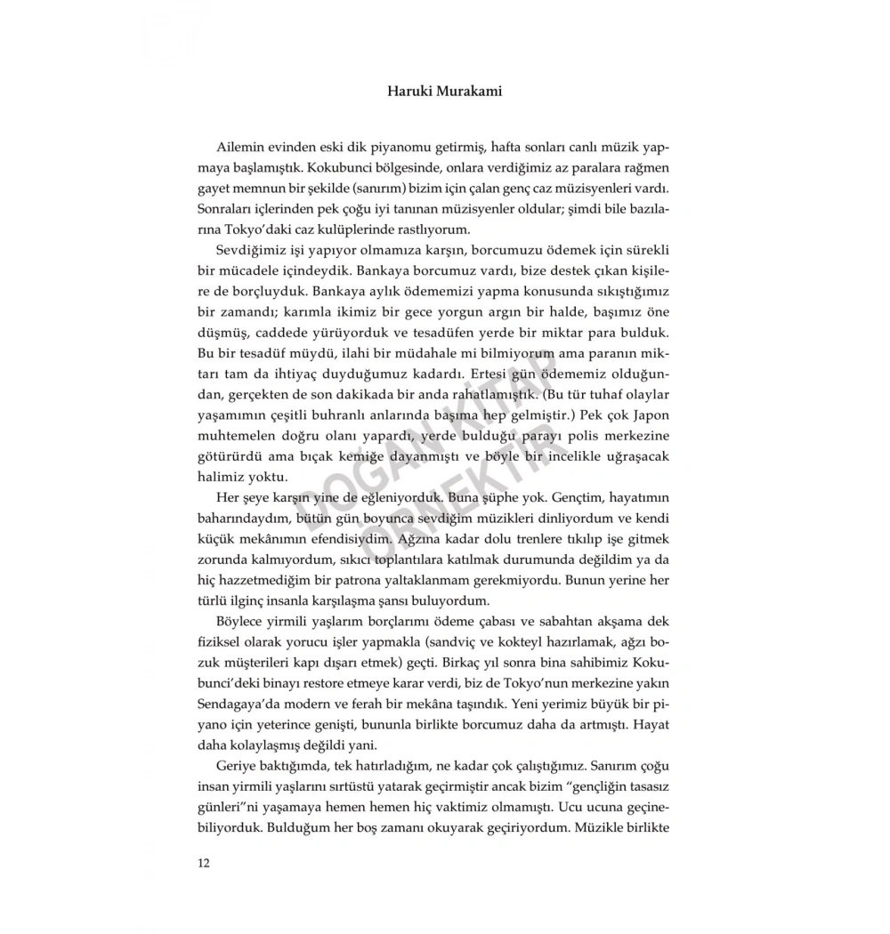 Fare Dörtlemesi Yeşil Renk Ciltli Haruki Murakami Doğan Yayın