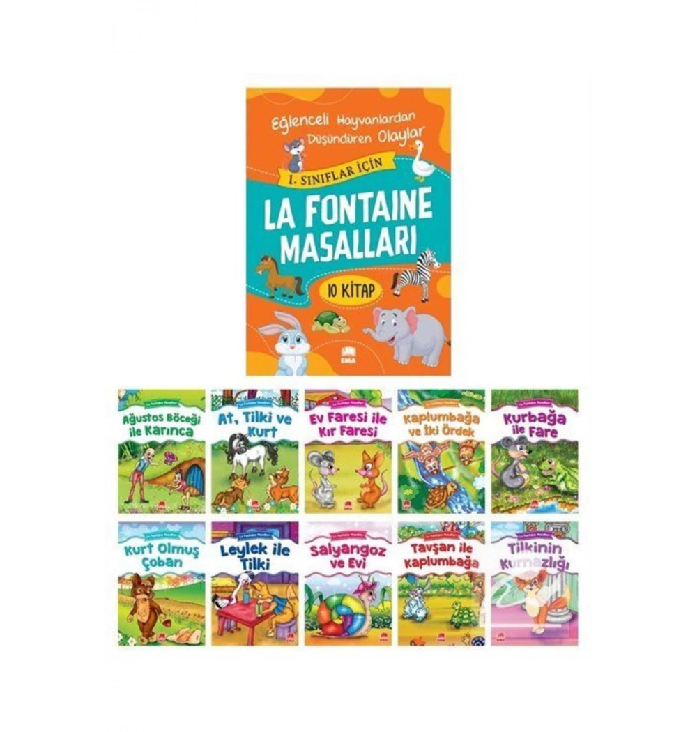 Lafontaine Masalları Serisi Emakitap