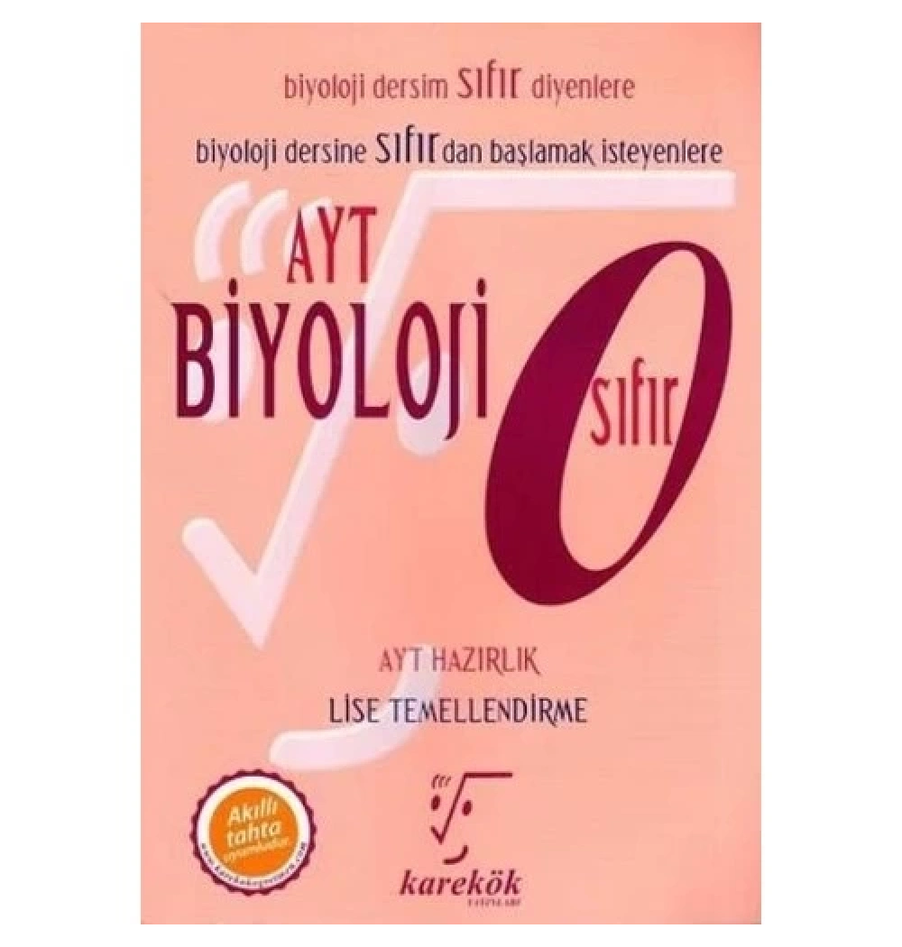 Ayt Biyoloji Sısıf Lise Temellendirme Karekök