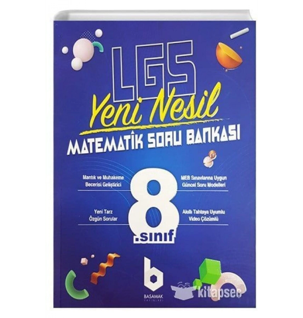 Basamak 8.Sınıf Lgs Matematik Yeni Nesil Soru Bankası