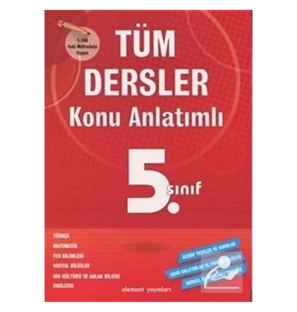 Element 5.Sınıf Tüm Dersler Konu Anlatım
