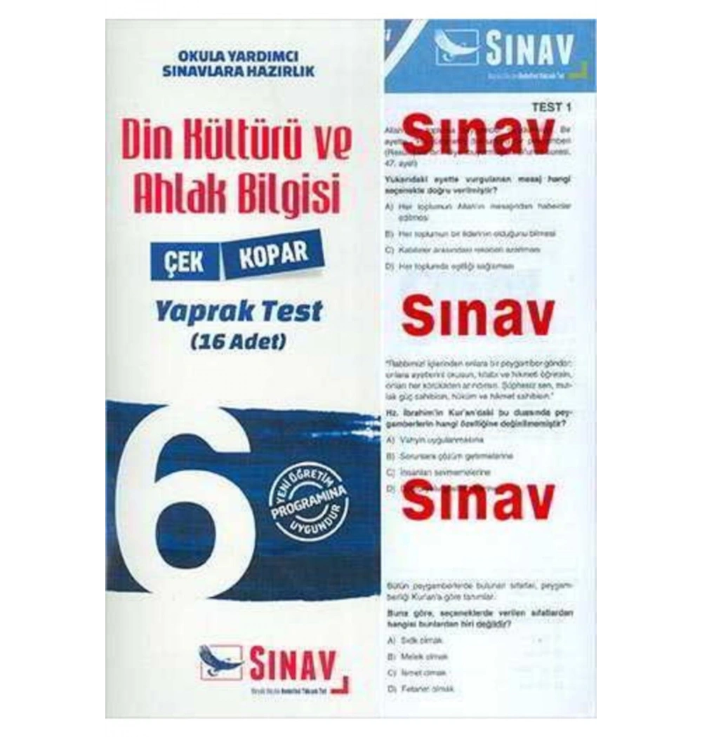 Sınav 6.Sınıf Din Kültürü Yaprak Test