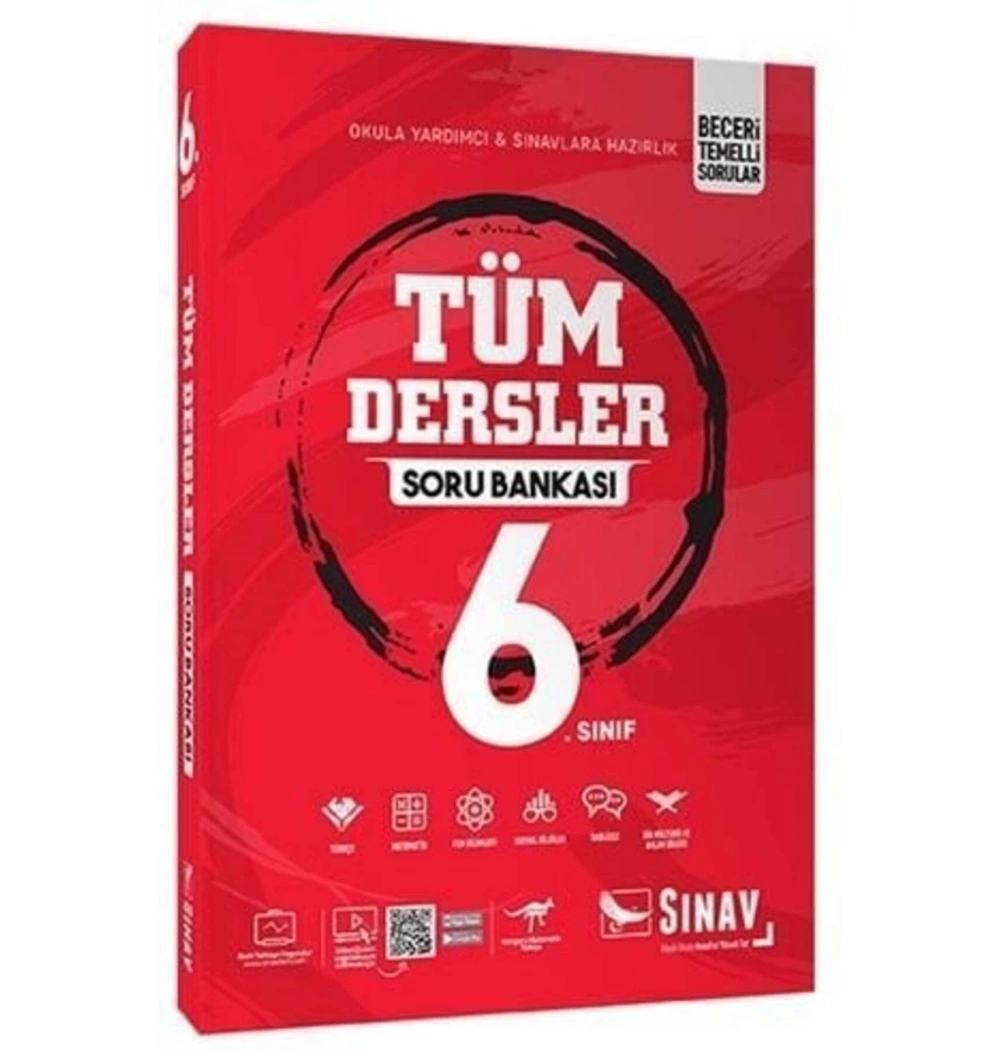 Sınav 6.Sınıf Tüm Dersler Soru Bankası