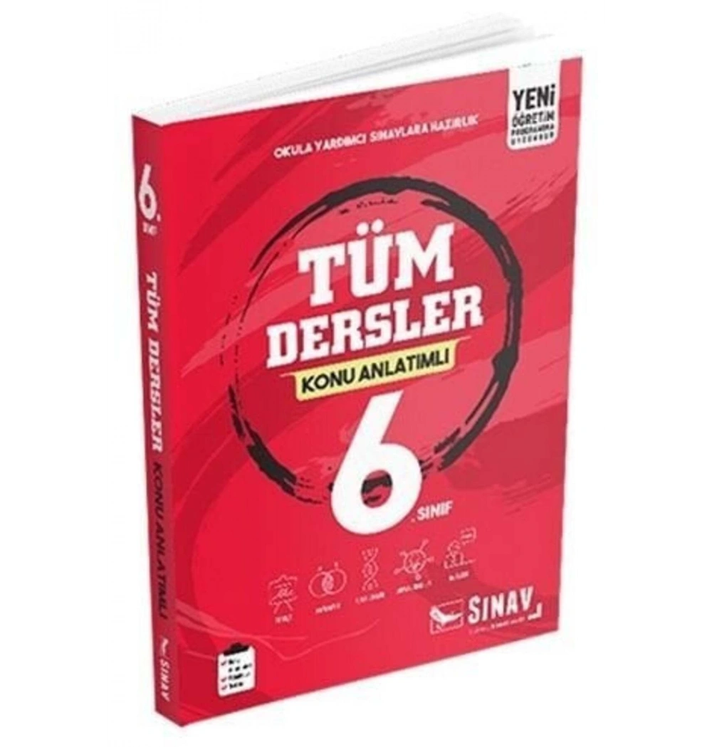 Sınav 6.Sınıf Tüm Dersler Konu Anlatımlı