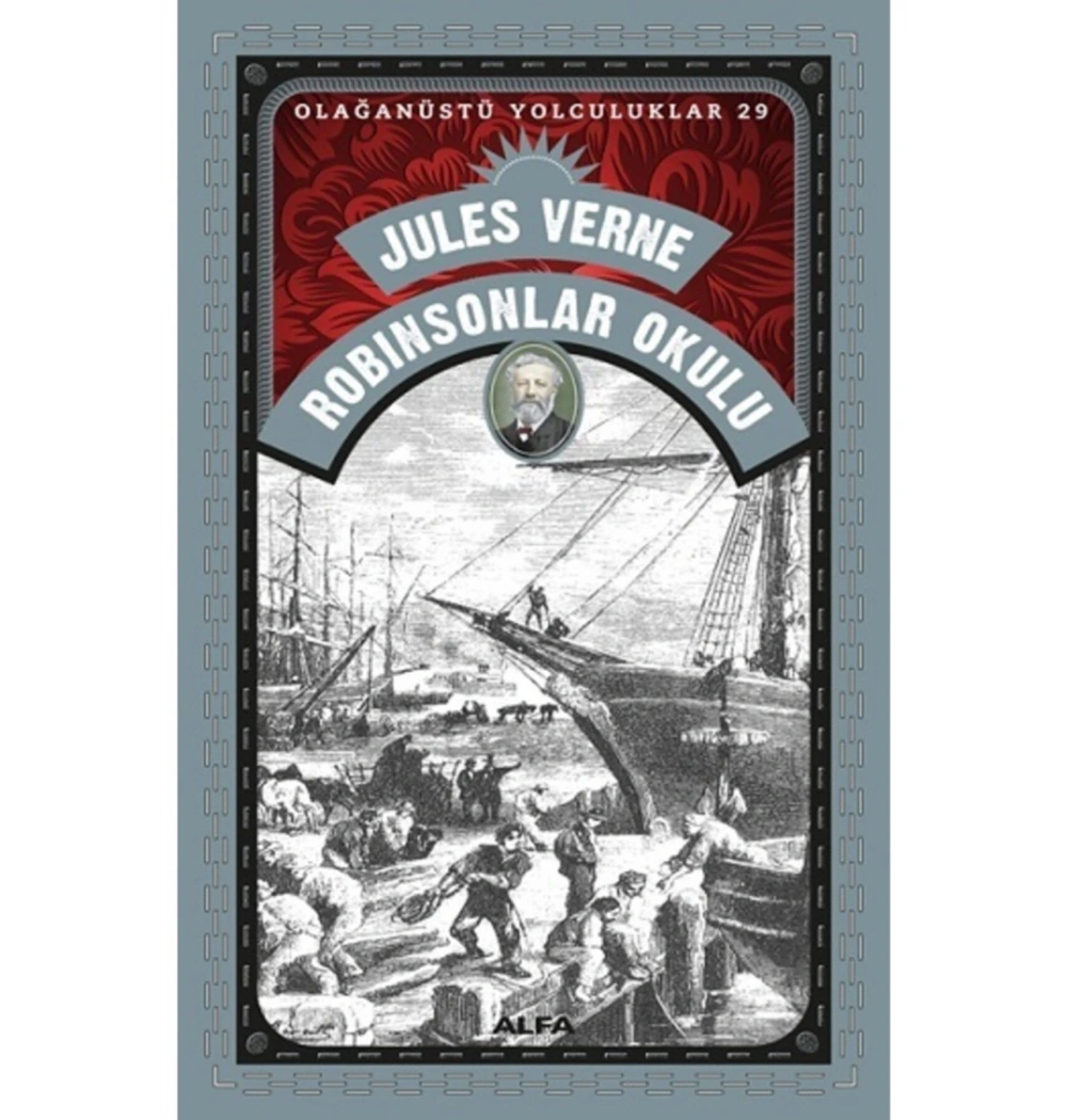 Robinsonlar Okulu Jules Verne Alfa Basım