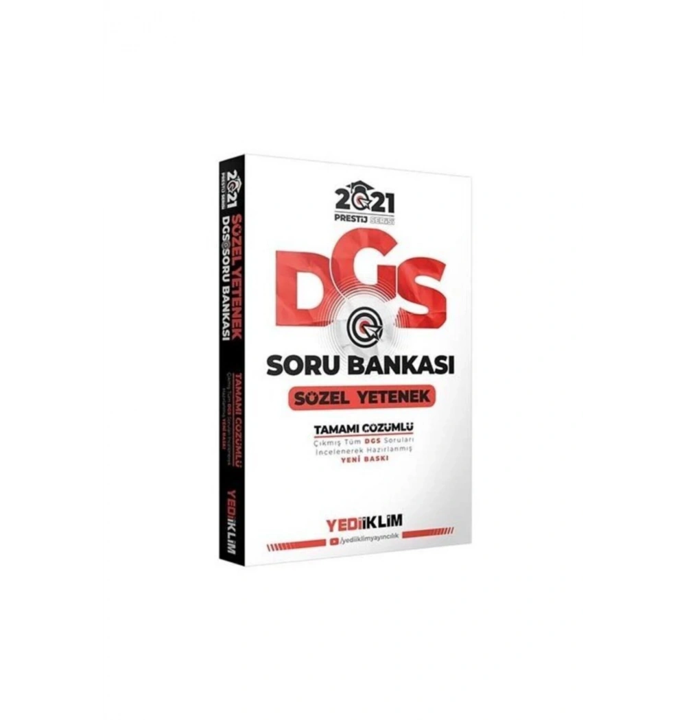2021 Dgs Sözel Çözümlü Soru Bankası Yediiklim
