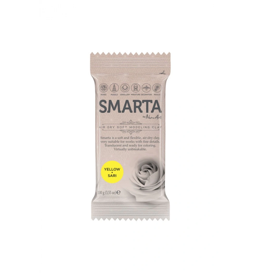 Smarta Akıllı Model Hamur Sarı 100Gr