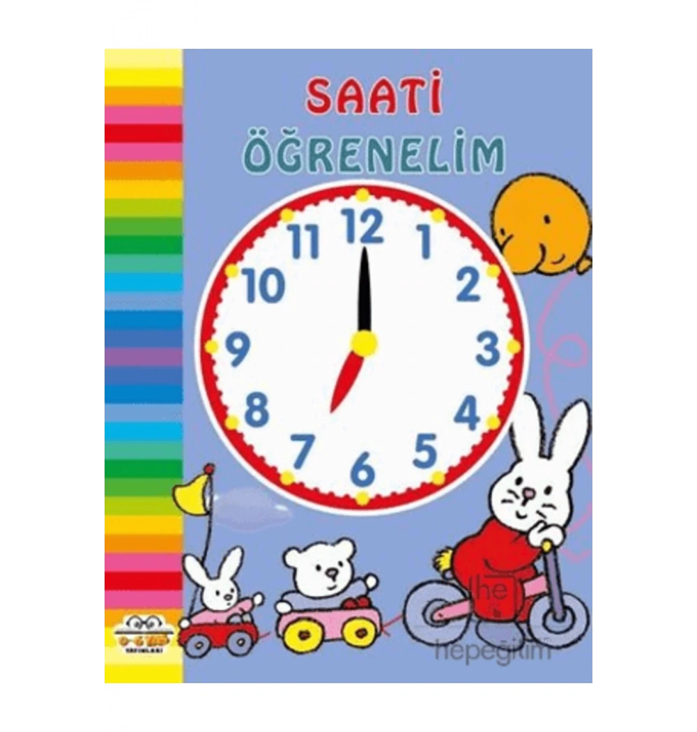 Saati Öğrenelim 0-6 Yaş Yayınları