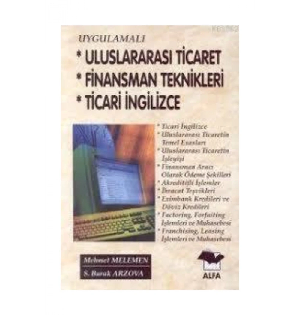 Uygulamali Uluslararasi Ti̇Caret-Fi̇Nansman Tekni̇Kleri̇ - Alfa