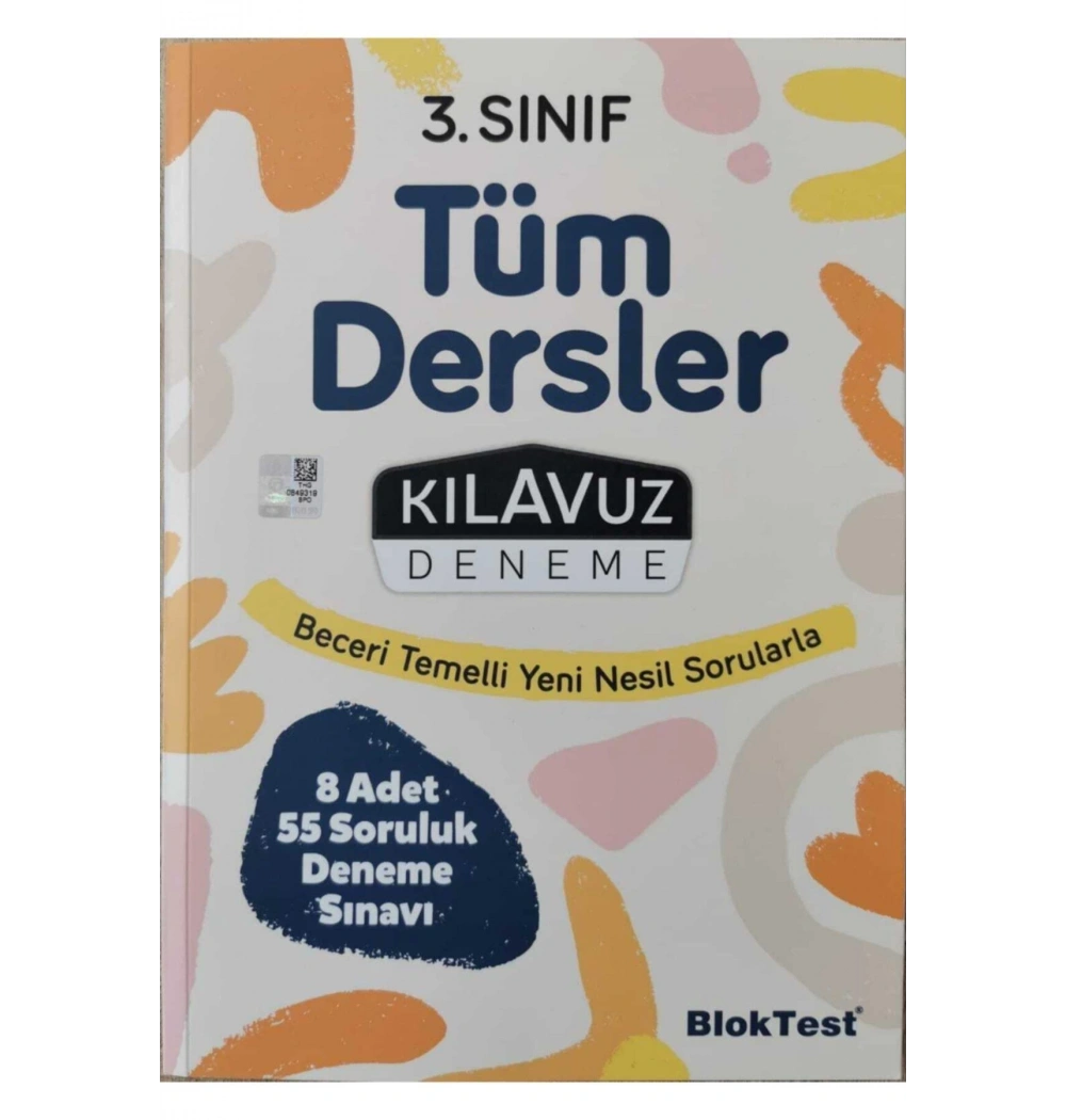 Bloktest 3.Sınıf Tüm Dersler Kılavuz Deneme