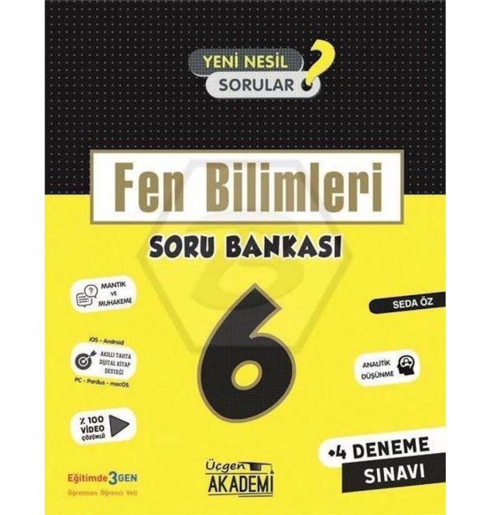 Üçgen 6.Sınıf Fen Bilimleri Soru Bankası