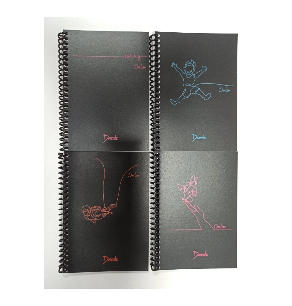 Umut A6 Pp Kapak Dazzle Black Bloknot 60 Yp Çizgili Db-Pp-60-A6Ç