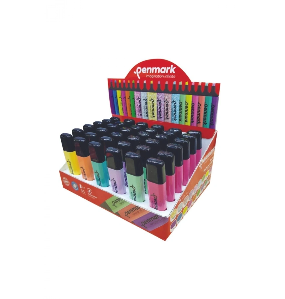 Penmark Fosforlu Kalem Neon Mavi Hs-505